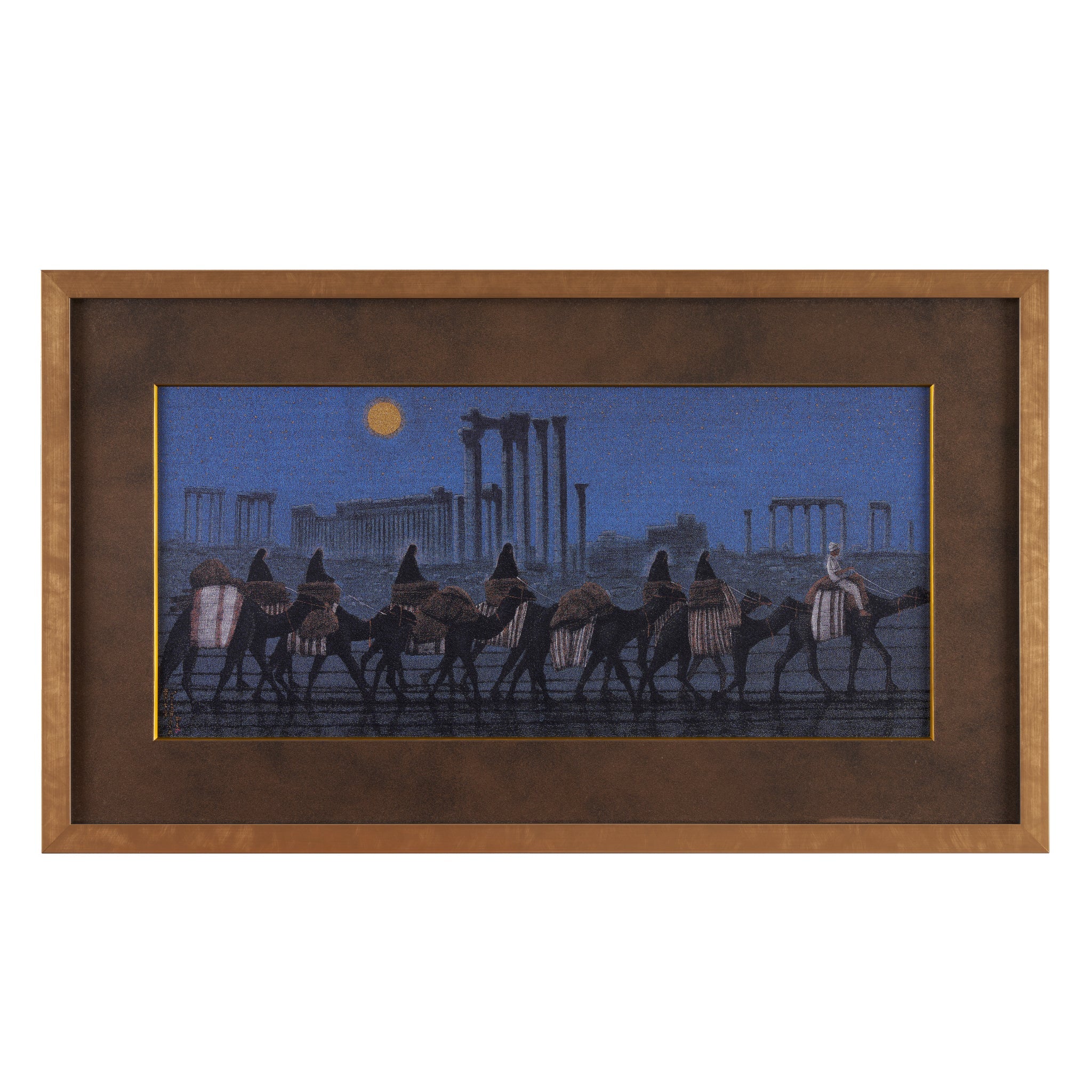 Going to Palmyra Ruins:Night