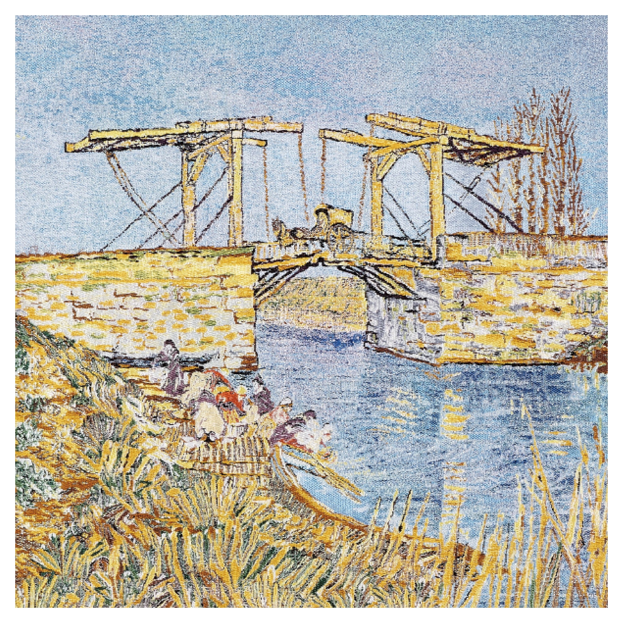 The Langlois Bridge at Arles / Vincent Willem van Gogh