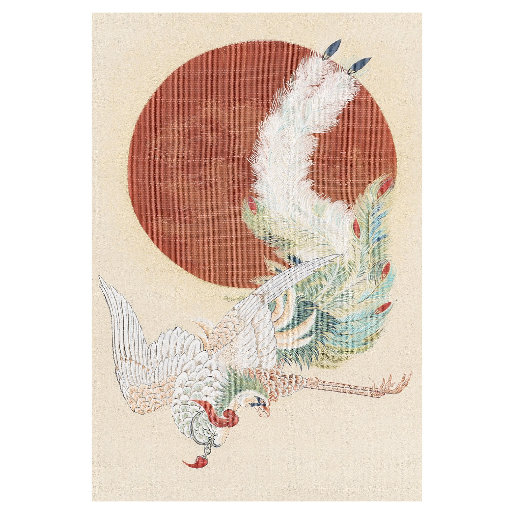 Phoenix and Rising sun / Ito Jakuchu