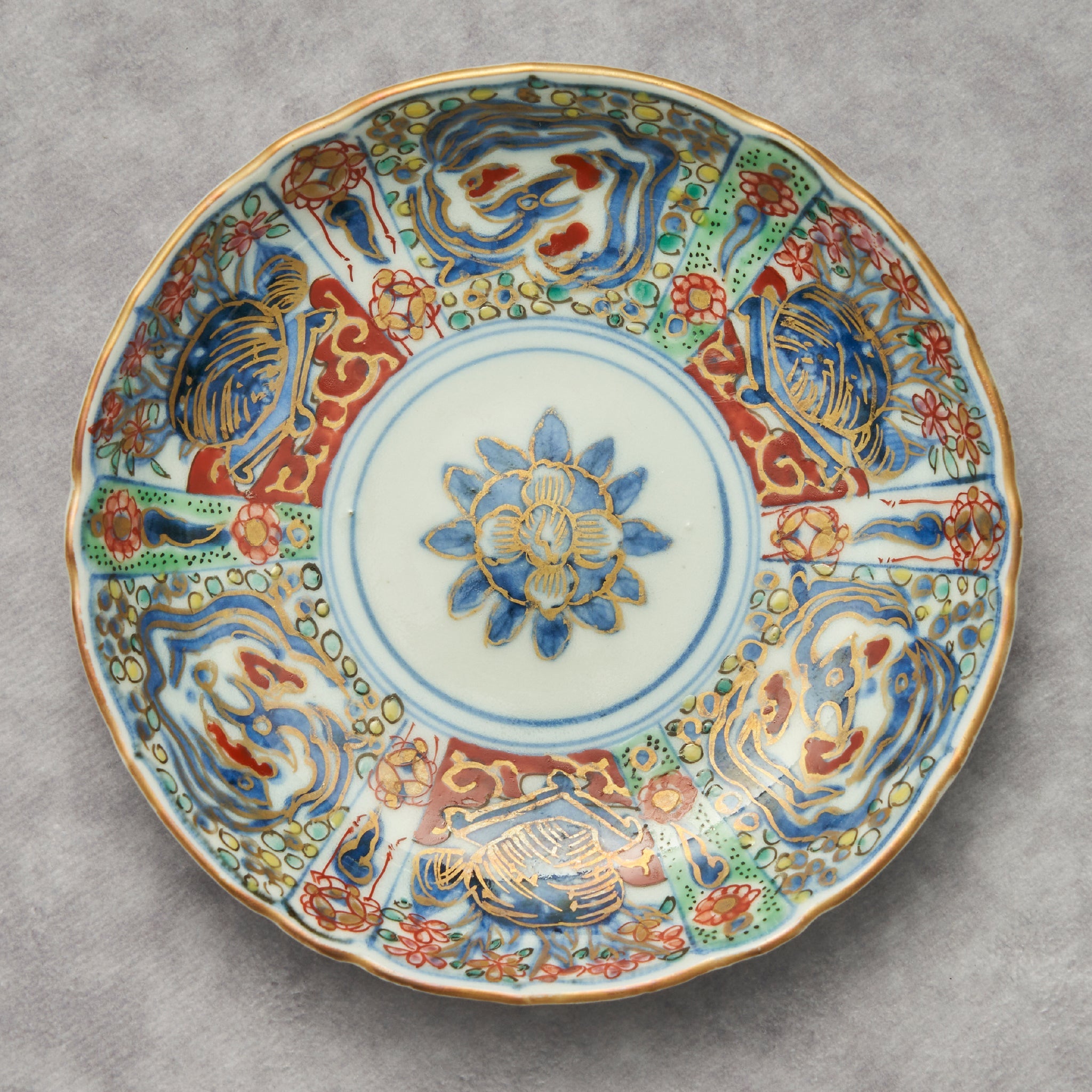 Imari Colored Small Dish