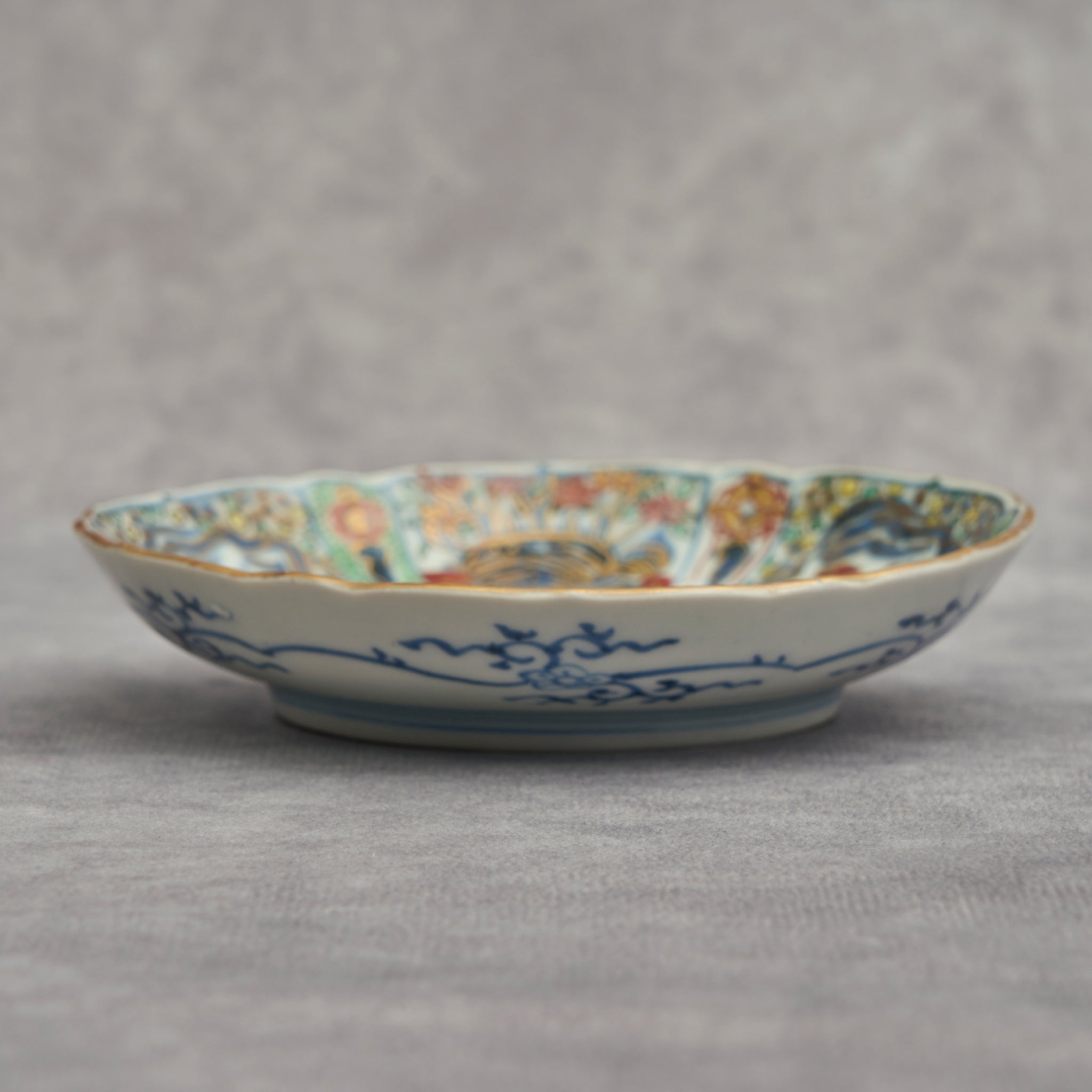 Imari Colored Small Dish