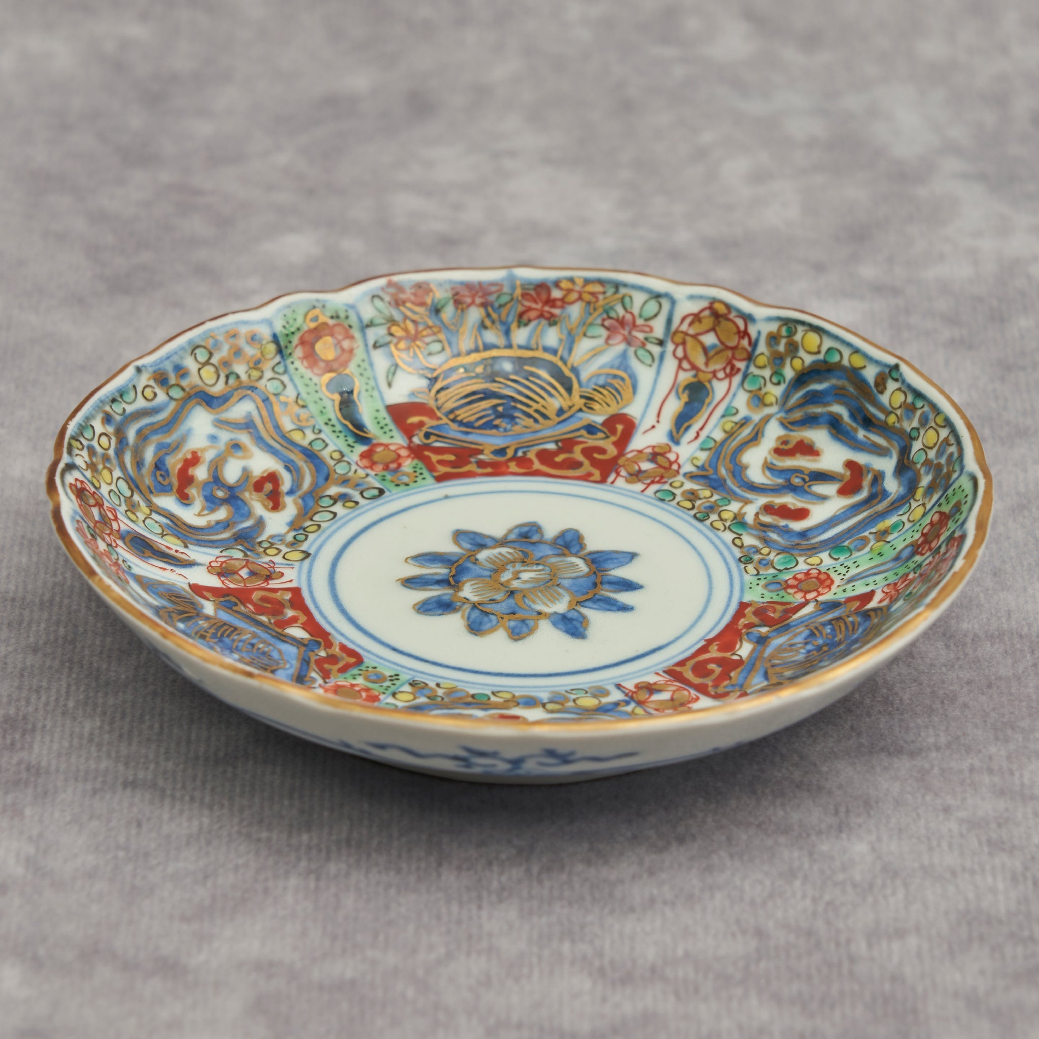 Imari Colored Small Dish